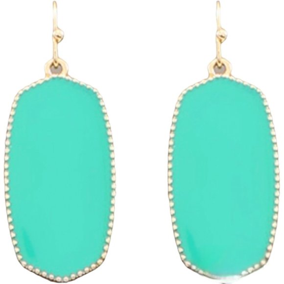 Earrings GREAT GIFT Turquoise/Blue Color NWT by Foxy Collection - Picture 1 of 1